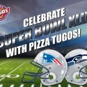 Pats vs Seahawks Super Bowl Game at Pizza Tugos ad