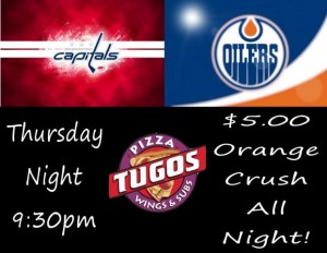Thursday Night NHL Hockey-Capitals vs Oilers