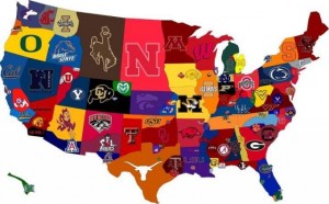 college football logos t