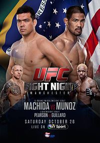 UFC Fight Night today at Pizza Tugos