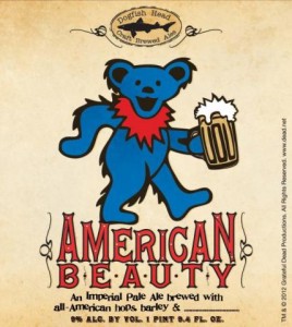 Dogfish Head American Beauty Ale label