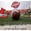 Friday Night College Football Specials and Pickle Shots ad