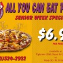 Ocean City Senior Week Special flyer