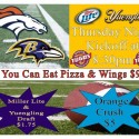 Ravens vs Broncos NFL AUCE Special ad