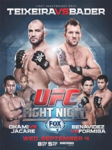 UFC Fight Night Tiexeira vs Bader ad