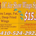 Pizza Tugos OC Air Show Wing Special flyer