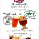 Pizza Tugos Battle of the IPA flyer