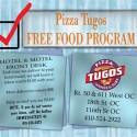 Pizza Tugos Free Food Program