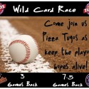 Watch the Wild Card Race at Pizza Tugos ad