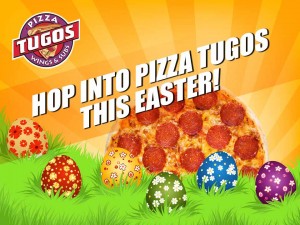 Easter at Pizza Tugos in Ocean City MD ad