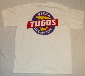 Pizza Tugos Classic Shirt Back