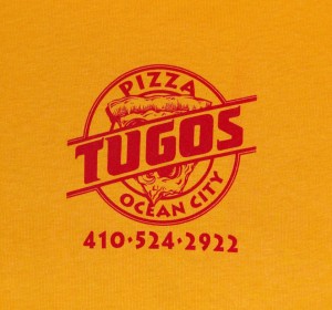 Pizza Tugos Crew Shirt Front