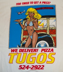 Tugos Delivery Shirt Back