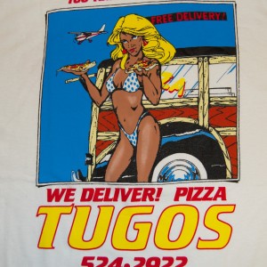Tugos Delivery Shirt Back
