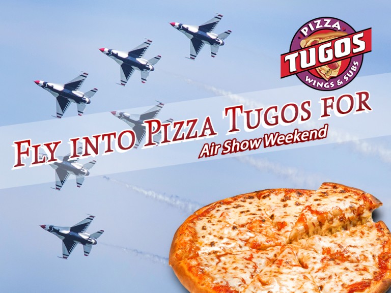 Air Show 2016 Ocean City MD Pizza Tugos