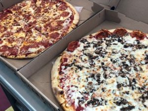 2 specialty pizzas